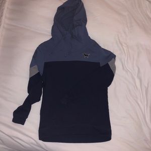 PINK Victoria Secret hoodie with sequined logo